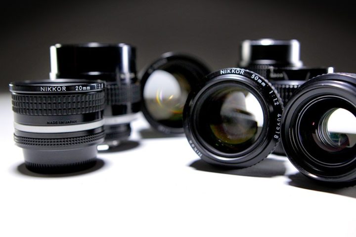 Nikon primes lens set