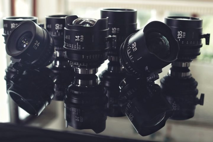 Sigma Cine Prime PL Mount Lenses