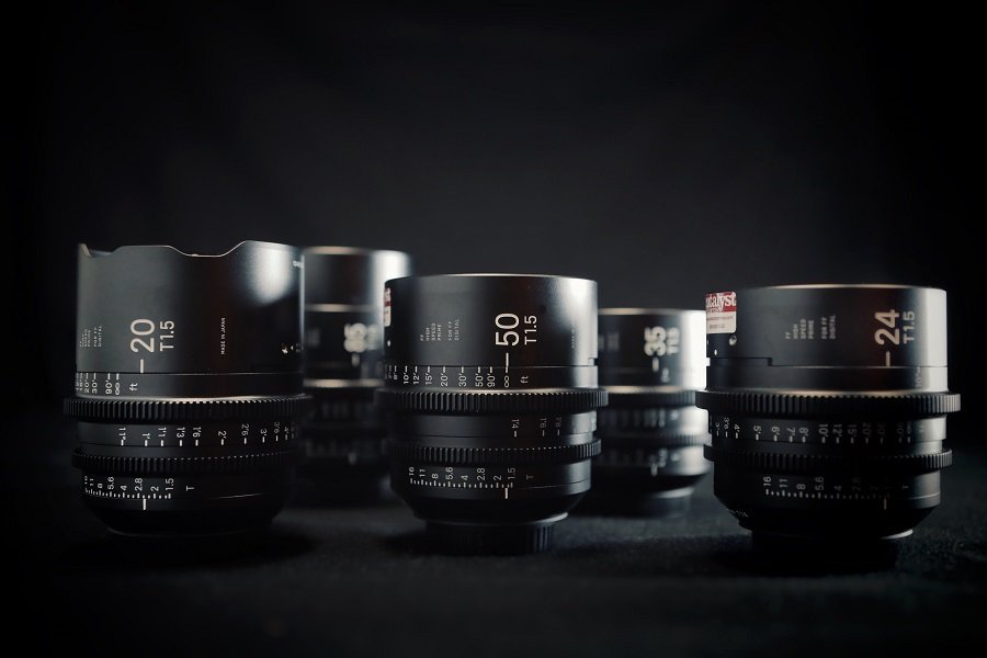 Sigma Cine Prime EF Mount Lenses Catalyst Cameras